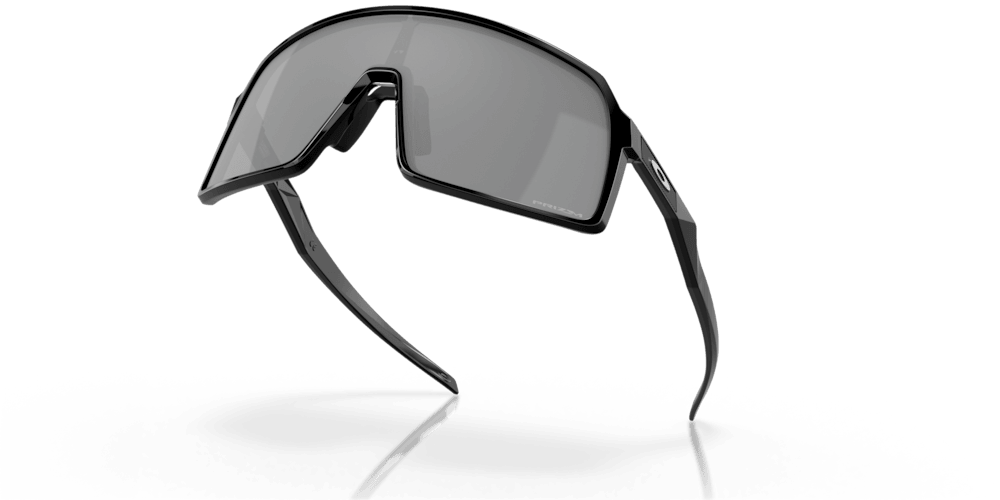 Oakley Sutro Sport Sunglasses (Prizm Black/Polished Black) - BUMSONTHESADDLE