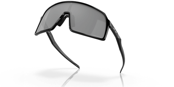 Oakley Sutro Sport Sunglasses (Prizm Black/Polished Black) - BUMSONTHESADDLE