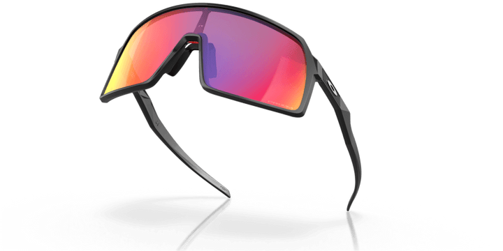 Oakley Sutro Sport Sunglasses (Prizm Road/Matte Black) - BUMSONTHESADDLE