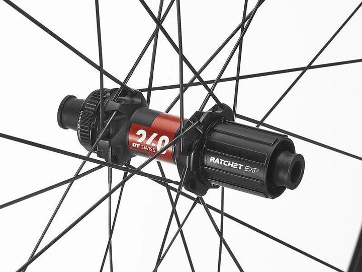 Oneaer DXT Carbon Tubeless Ready Disc Brake Wheel - DT Swiss 240 EXP (Black) - BUMSONTHESADDLE