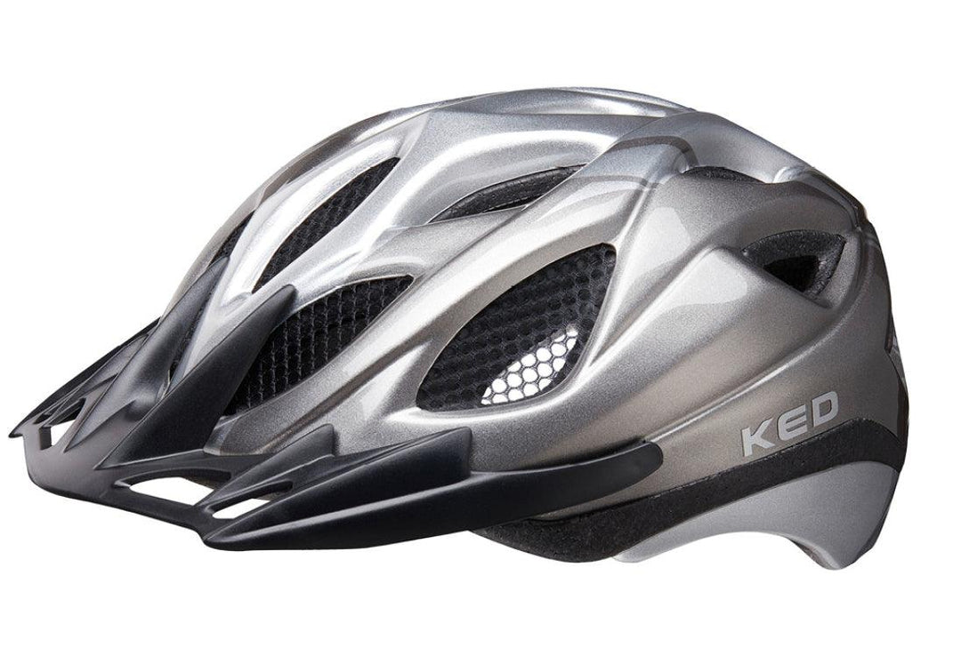 [Open Box] KED Tronus Hybrid Cycling Helmet (Anthracite Silver) - BUMSONTHESADDLE