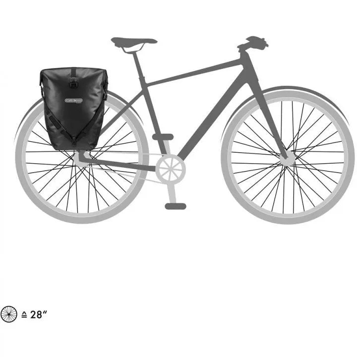 Ortlieb Back-Roller Classic Rear Pannier Bag (Olive Black)