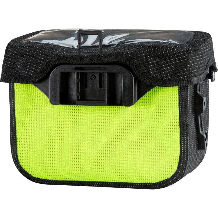 Ortlieb Ultimate Six High Visibility Hnadlebar Bag (Neon Yellow/Black Reflective) - BUMSONTHESADDLE