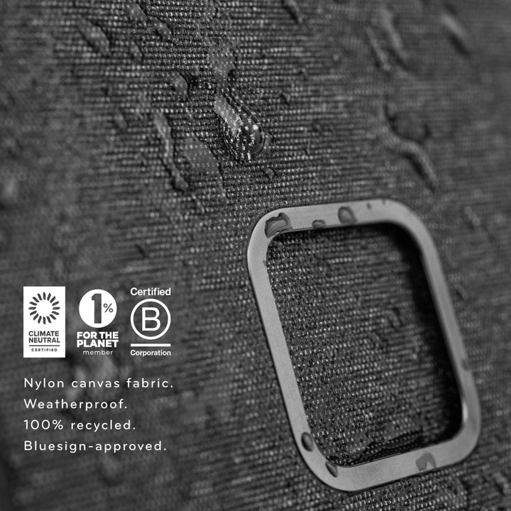 Peak Design Mobile Everyday Fabric Case For iPhone 13 Mini (Charcoal) - BUMSONTHESADDLE