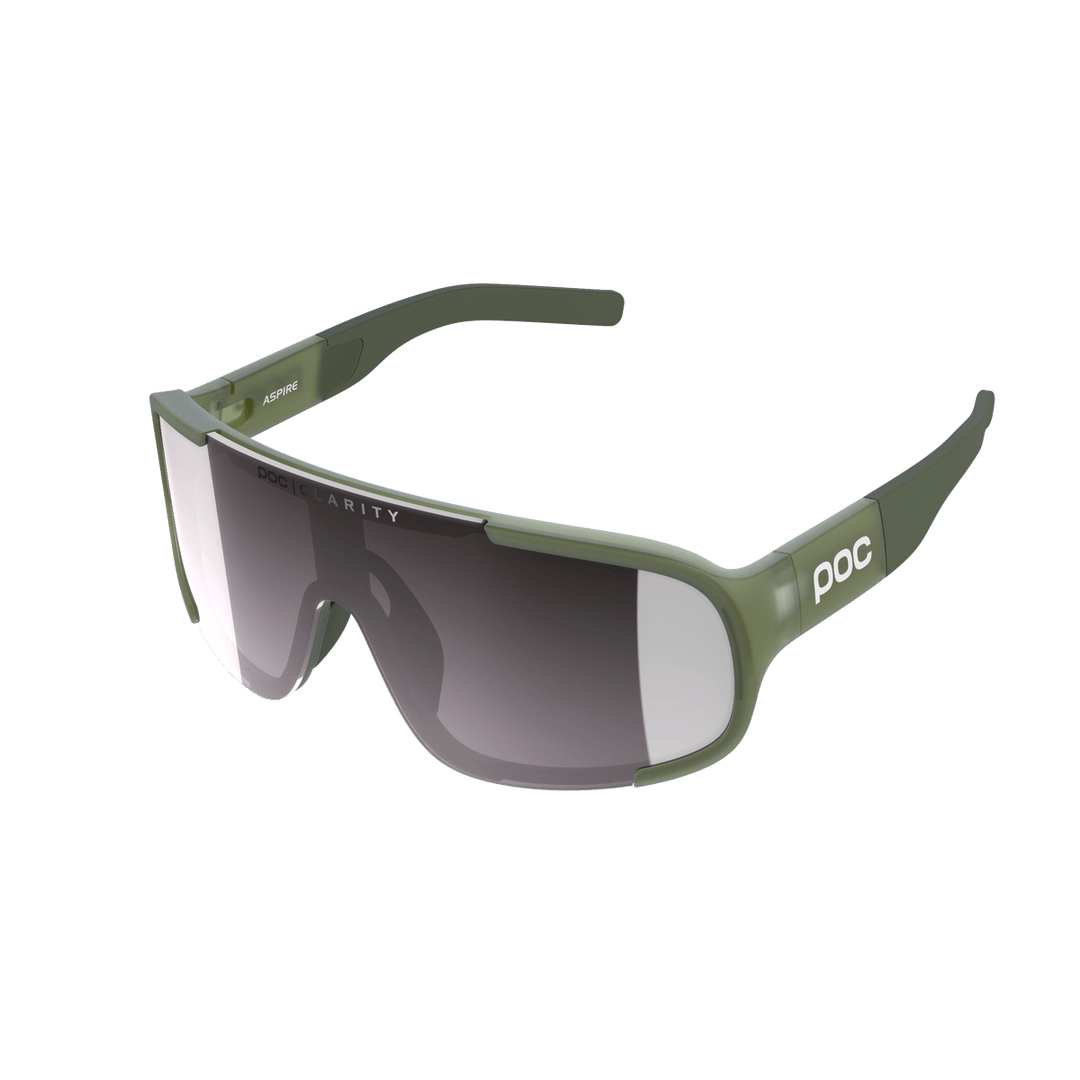 POC Aspire Sport Sunglasses (Epidote Green Translucent) - BUMSONTHESADDLE