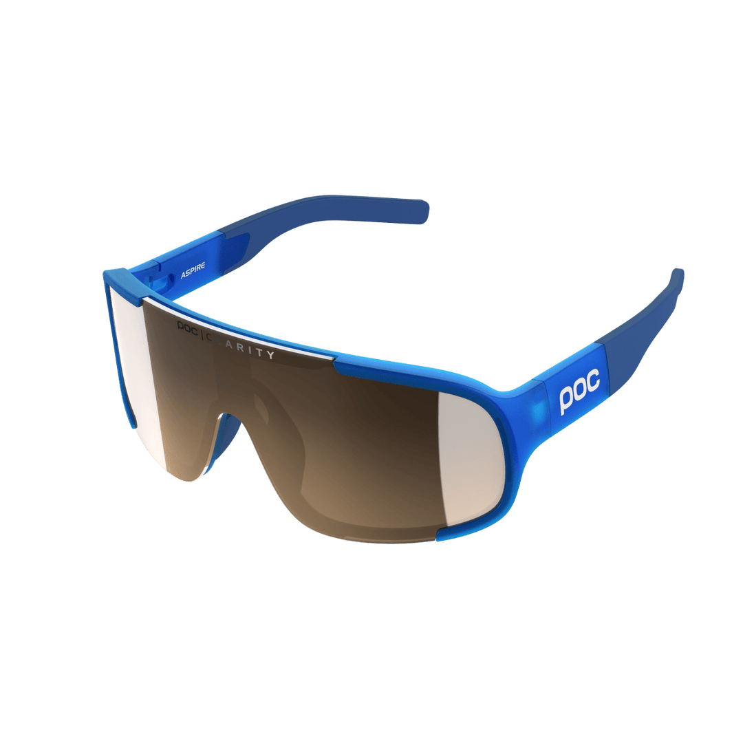 POC Aspire Sport Sunglasses (Opal Blue Translucent) - BUMSONTHESADDLE