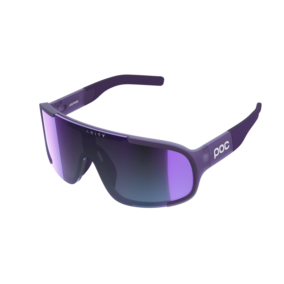 POC Aspire Sport Sunglasses (Sapphire Purple Translucent) - BUMSONTHESADDLE