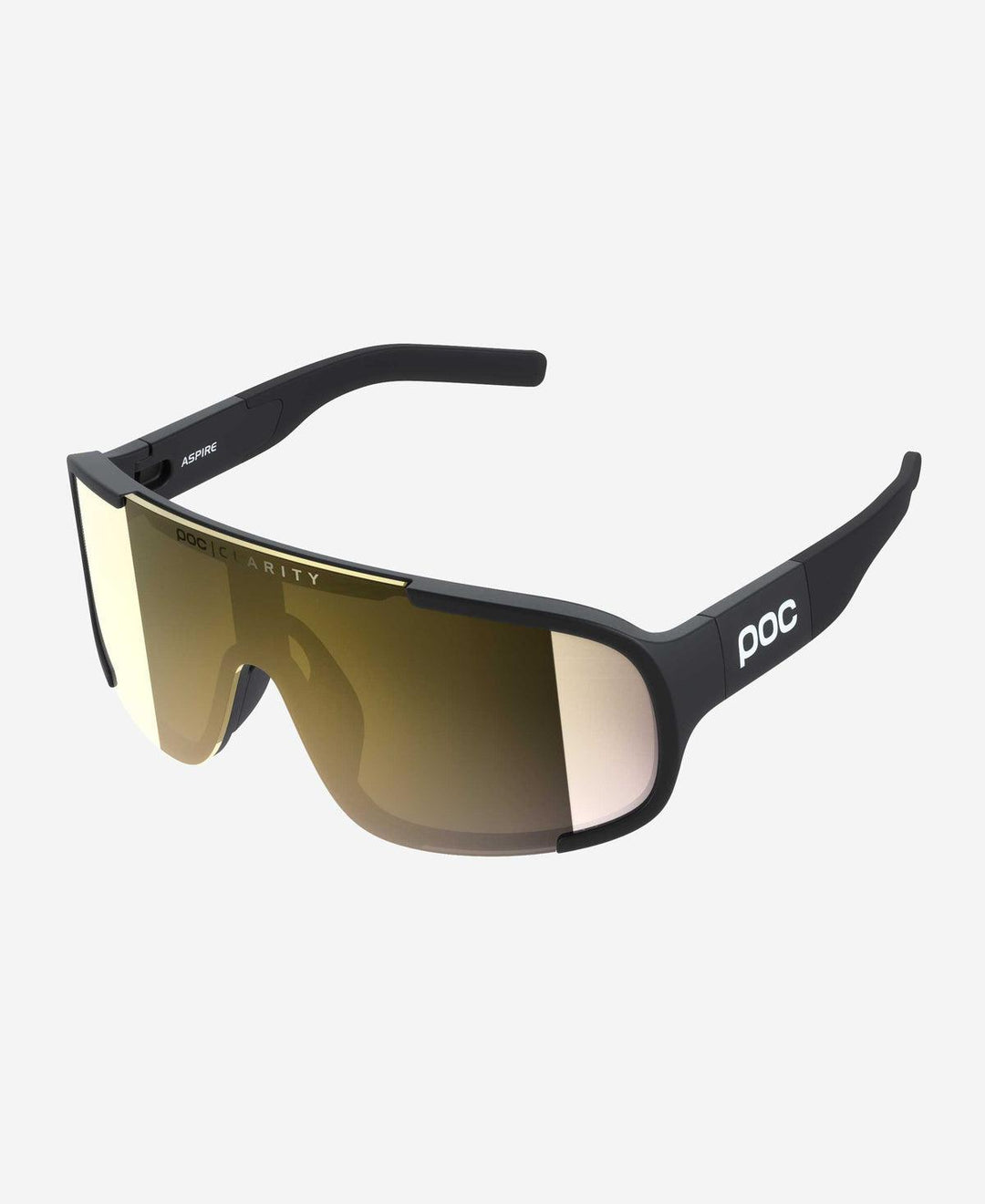 POC Aspire Sport Sunglasses (Uranium Black) - BUMSONTHESADDLE