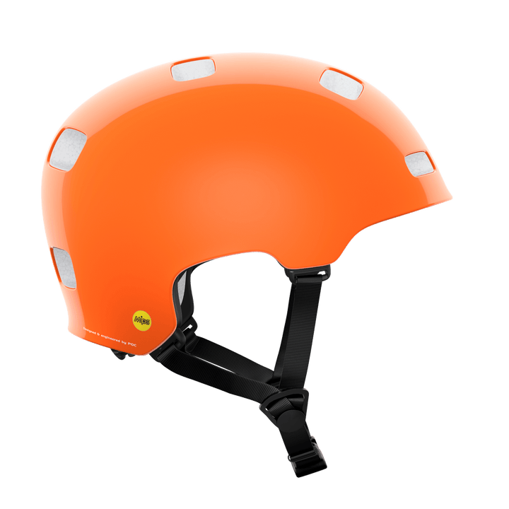 POC Crane MIPS Road Cycling Helmet (Fluorescent Orange) - BUMSONTHESADDLE