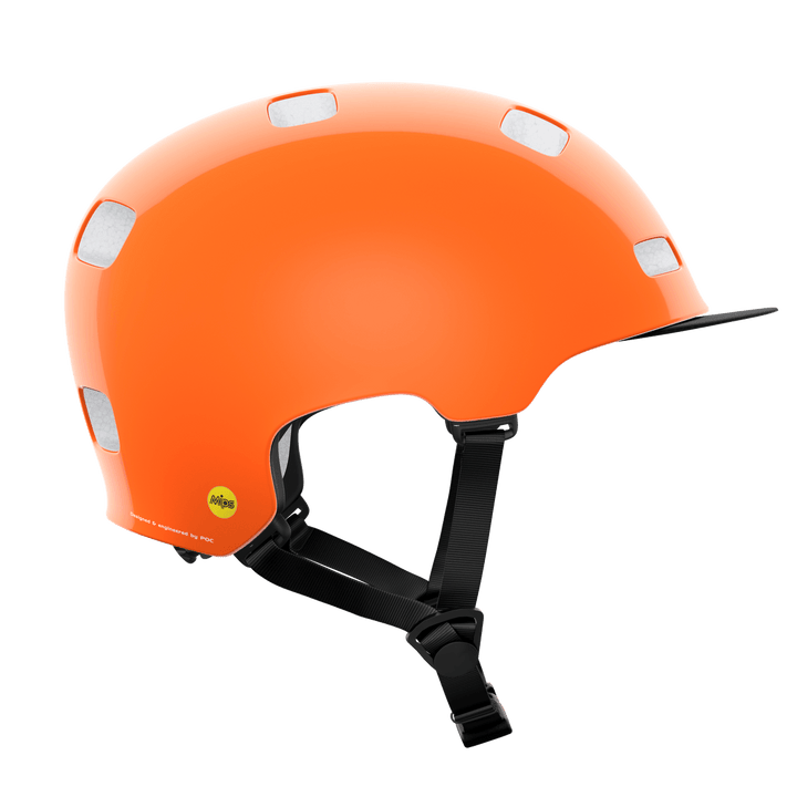 POC Crane MIPS Road Cycling Helmet (Fluorescent Orange) - BUMSONTHESADDLE