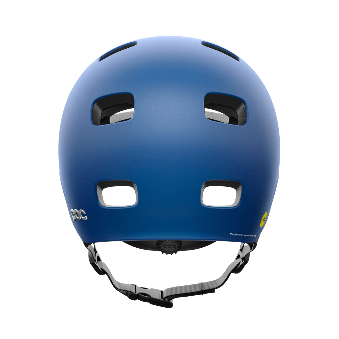 POC Crane MIPS Road Cycling Helmet (Opal Blue Translucent BSM) - BUMSONTHESADDLE