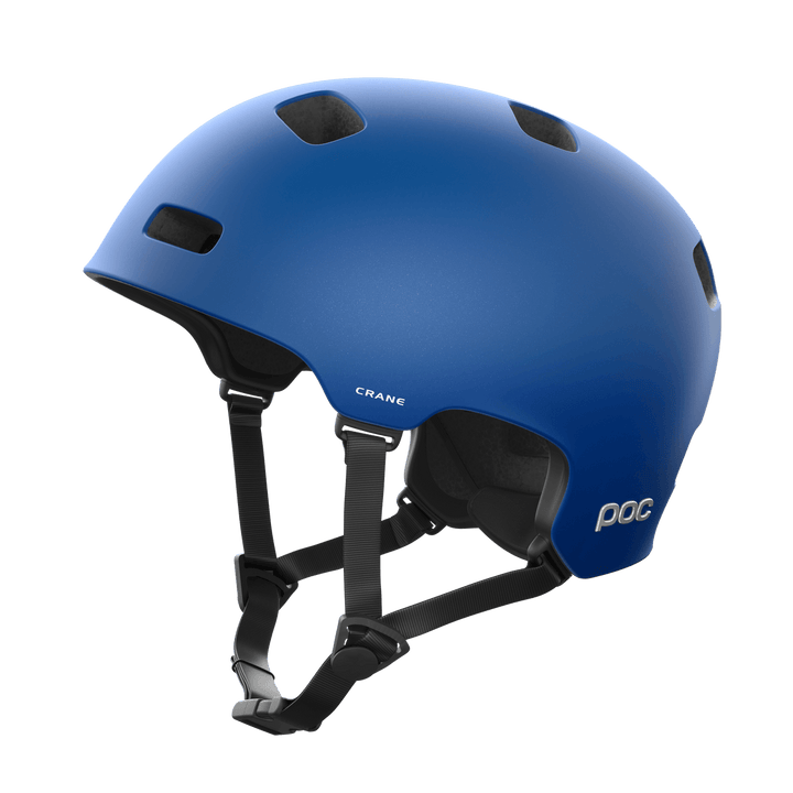 POC Crane MIPS Road Cycling Helmet (Opal Blue Translucent BSM) - BUMSONTHESADDLE