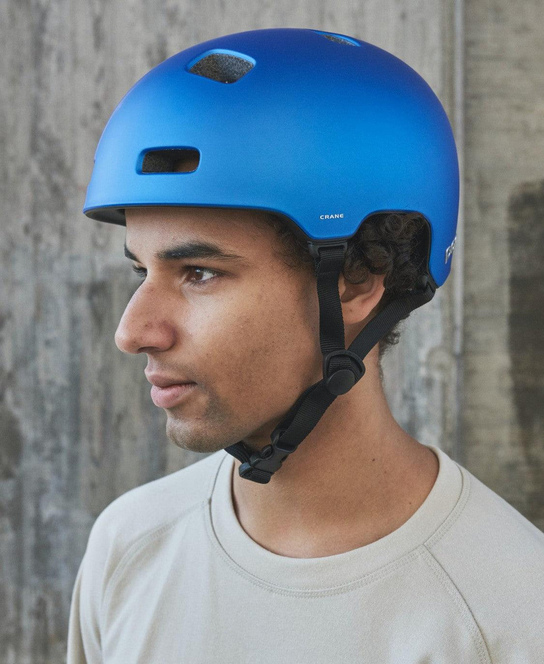 POC Crane MIPS Road Cycling Helmet (Opal Blue Translucent BSM) - BUMSONTHESADDLE