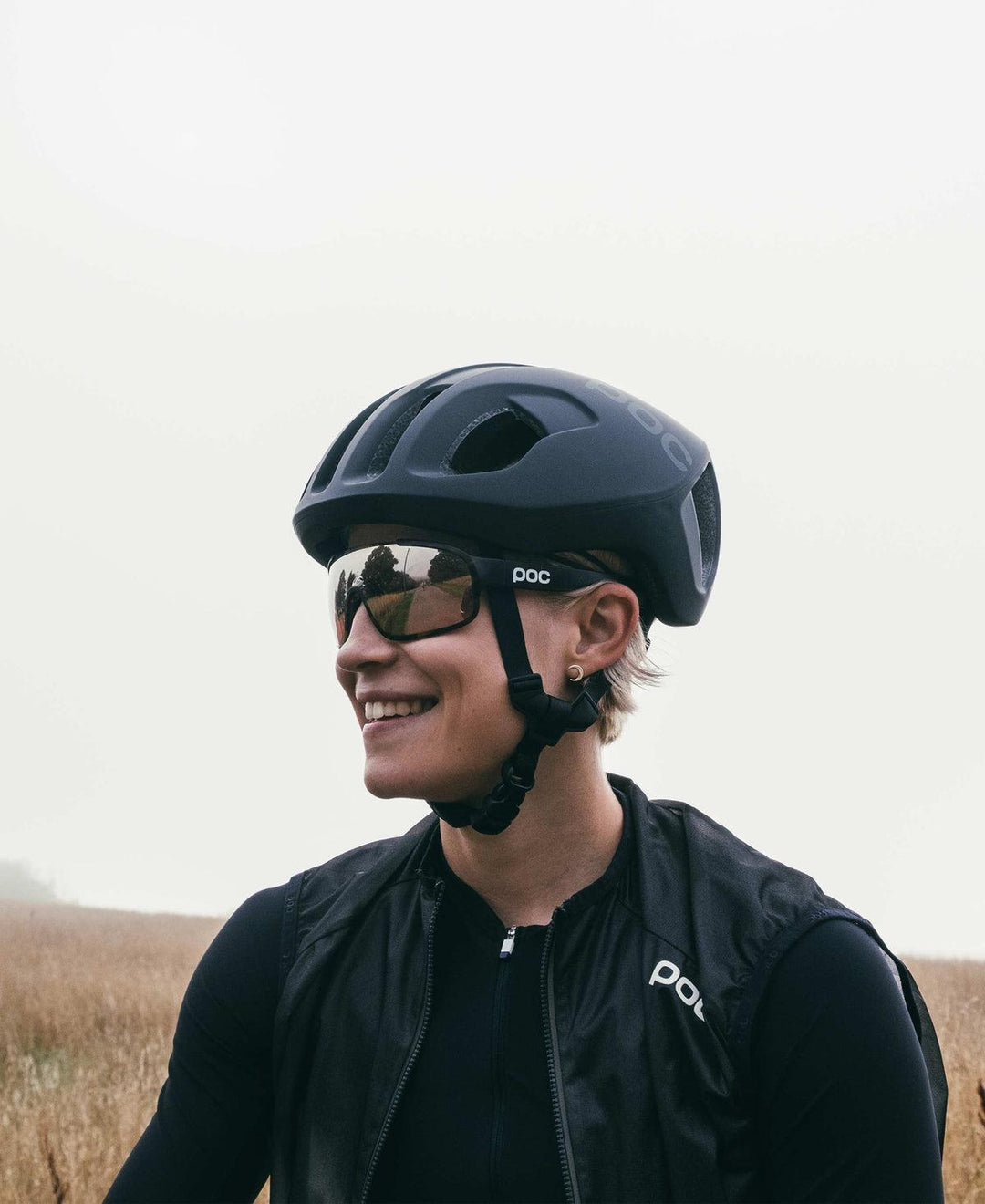 POC Crave Clarity Sport Sunglasses (Uranium Black) - BUMSONTHESADDLE