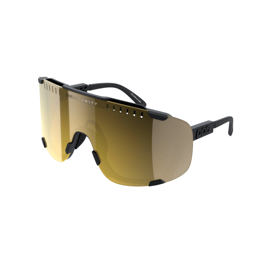 POC Devour Sport Sunglasses (Uranium Black Clarity Gold Cat 2) - BUMSONTHESADDLE