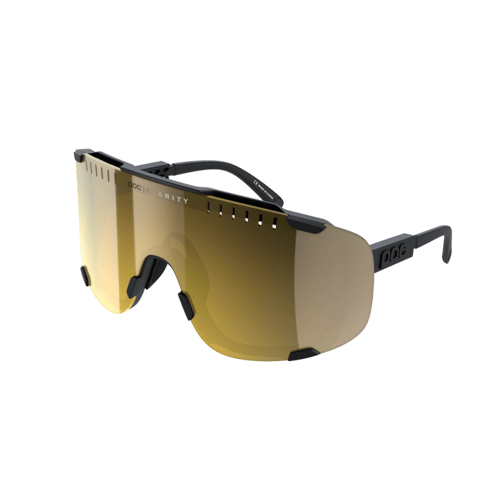 POC Devour Sport Sunglasses (Uranium Black Clarity Gold Cat 2) - BUMSONTHESADDLE