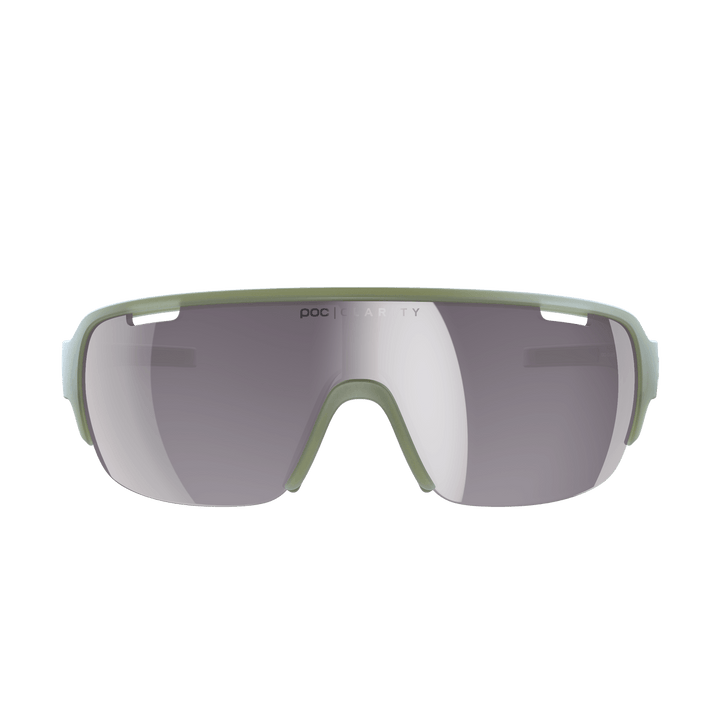 POC Do Half Blade Sport Sunglasses (Epidote Green Translucent) - BUMSONTHESADDLE