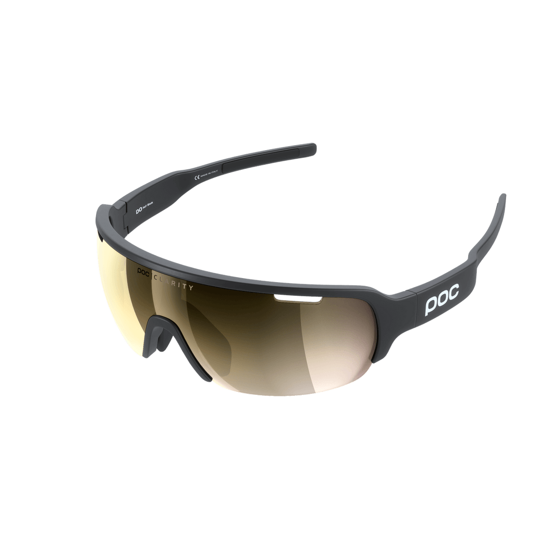 POC Do Half Blade Sport Sunglasses (Uranium Black) - BUMSONTHESADDLE