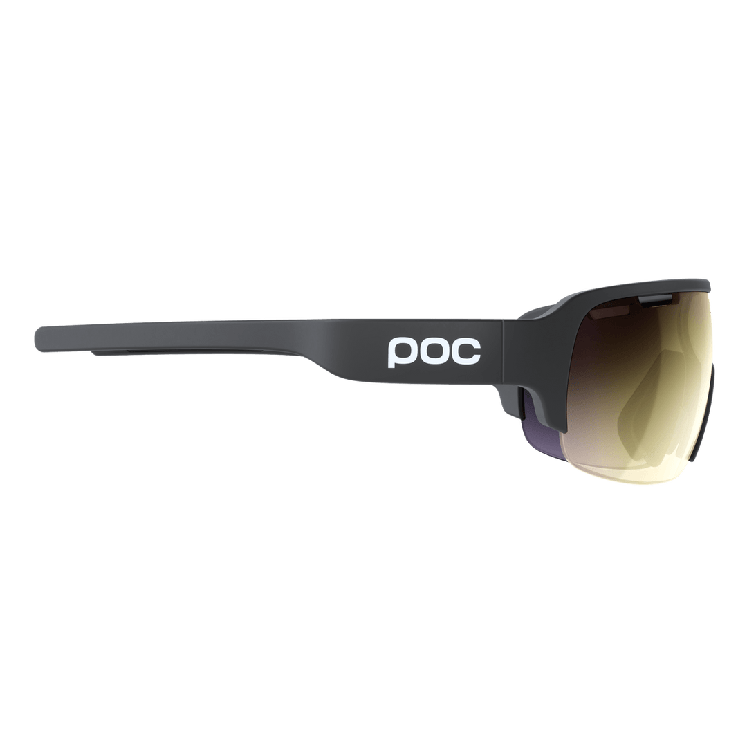 POC Do Half Blade Sport Sunglasses (Uranium Black) - BUMSONTHESADDLE