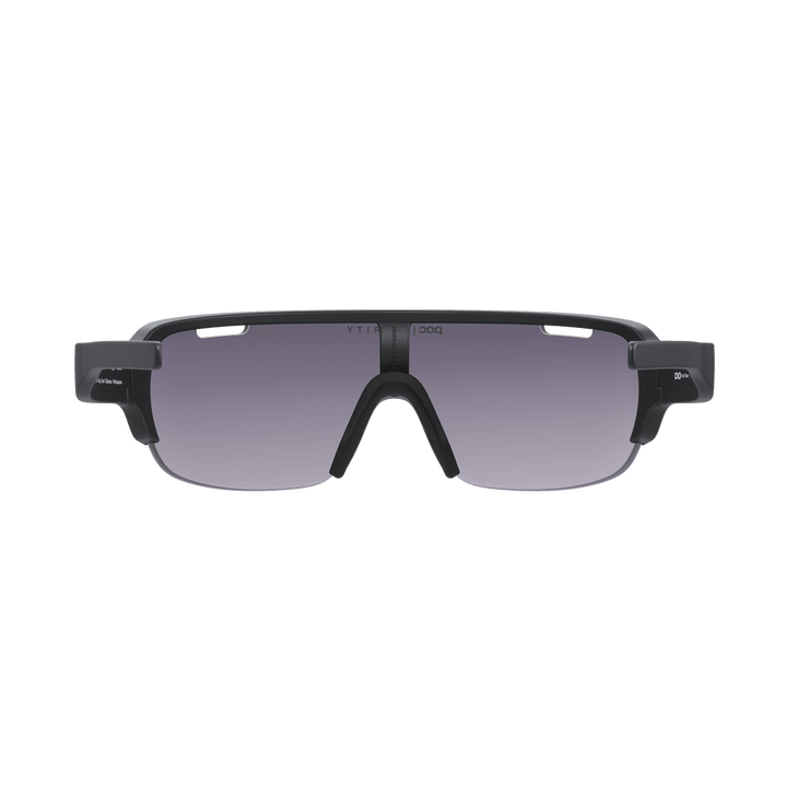 POC Do Half Blade Sport Sunglasses (Uranium Black) - BUMSONTHESADDLE