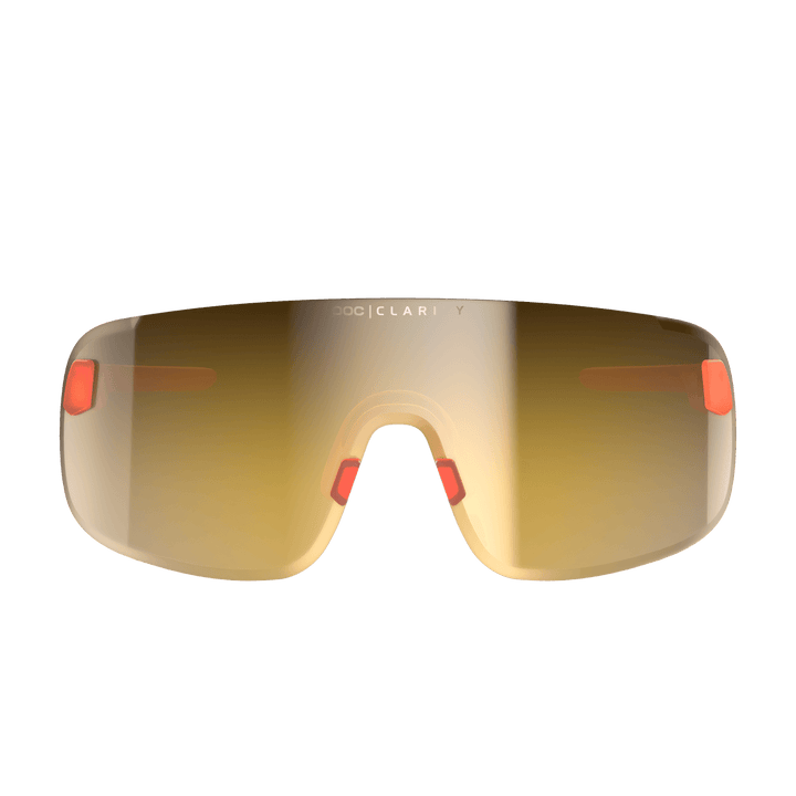 POC Elicit Sport Sunglasses (Fluorescent Orange Translucent) - BUMSONTHESADDLE