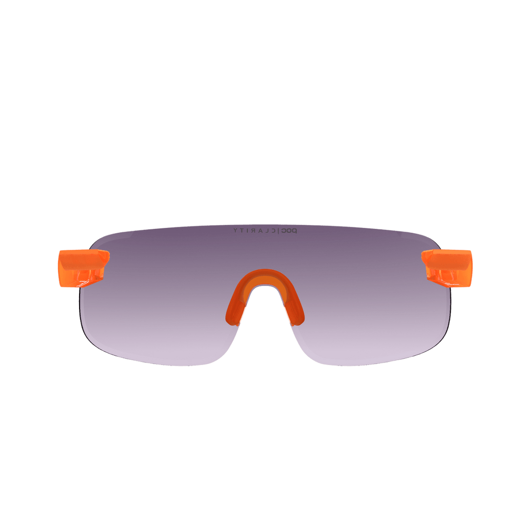 POC Elicit Sport Sunglasses (Fluorescent Orange Translucent) - BUMSONTHESADDLE