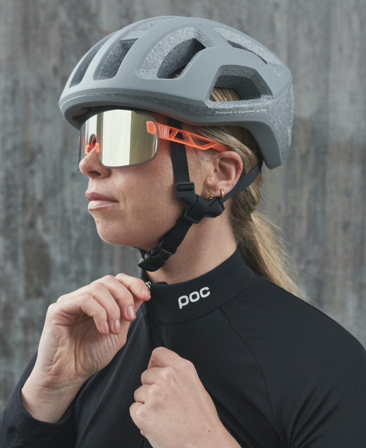 POC Elicit Sport Sunglasses (Fluorescent Orange Translucent) - BUMSONTHESADDLE