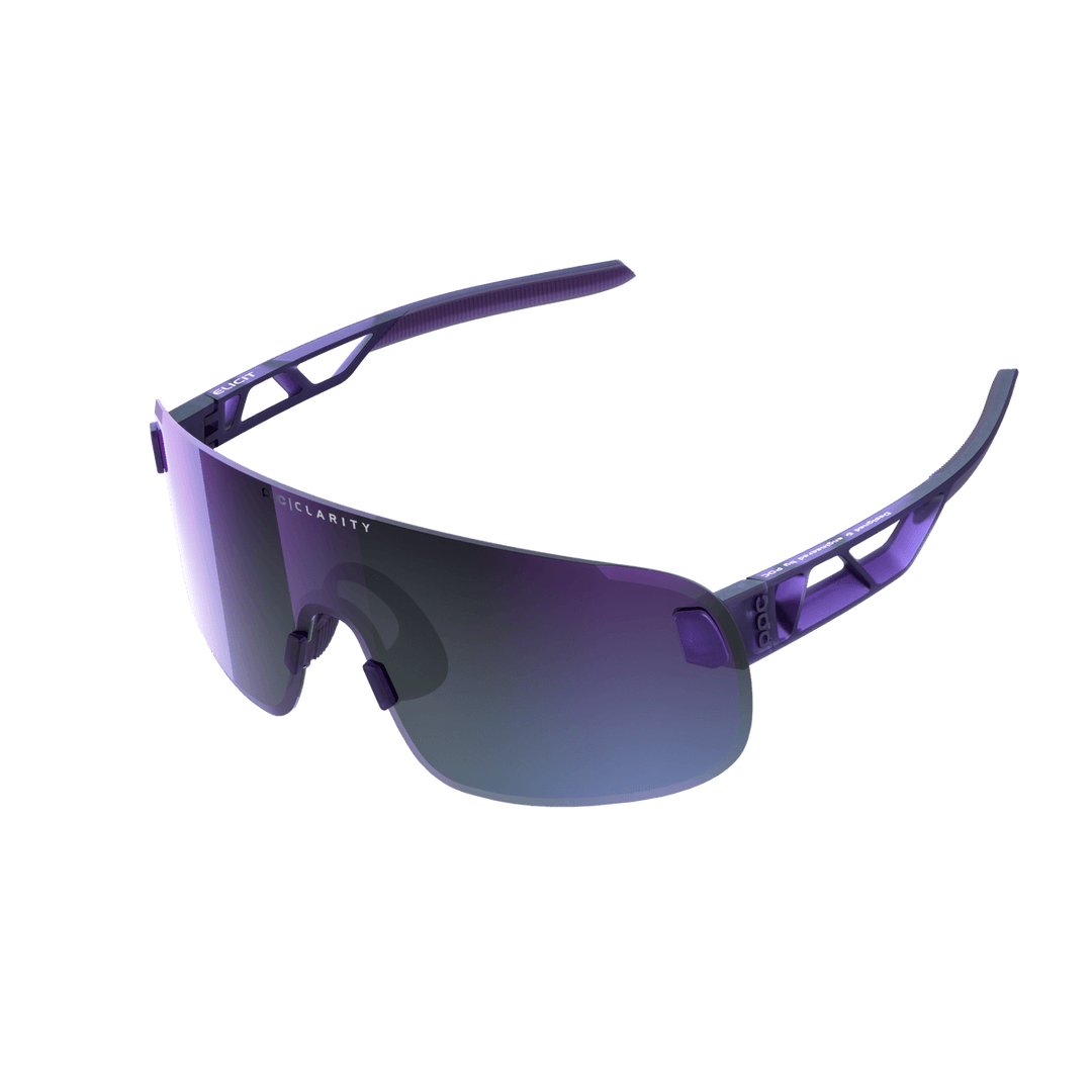 POC Elicit Sport Sunglasses (Sapphire Purple Translucent) - BUMSONTHESADDLE