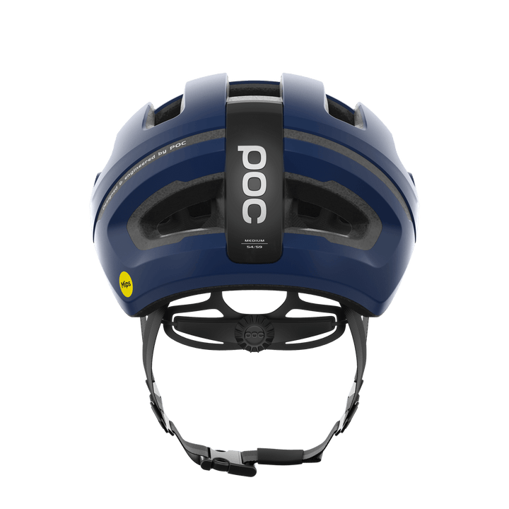 POC Omne Air Road Cycling Helmet (Lead Blue Matt) - BUMSONTHESADDLE