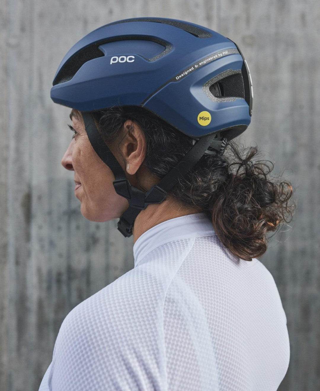 POC Omne Air Road Cycling Helmet (Lead Blue Matt) - BUMSONTHESADDLE