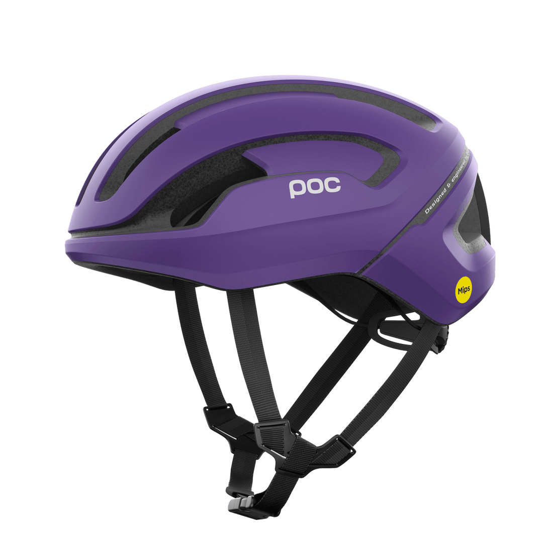 POC Omne Air Road Cycling Helmet (Sapphire Purple Matt) - BUMSONTHESADDLE