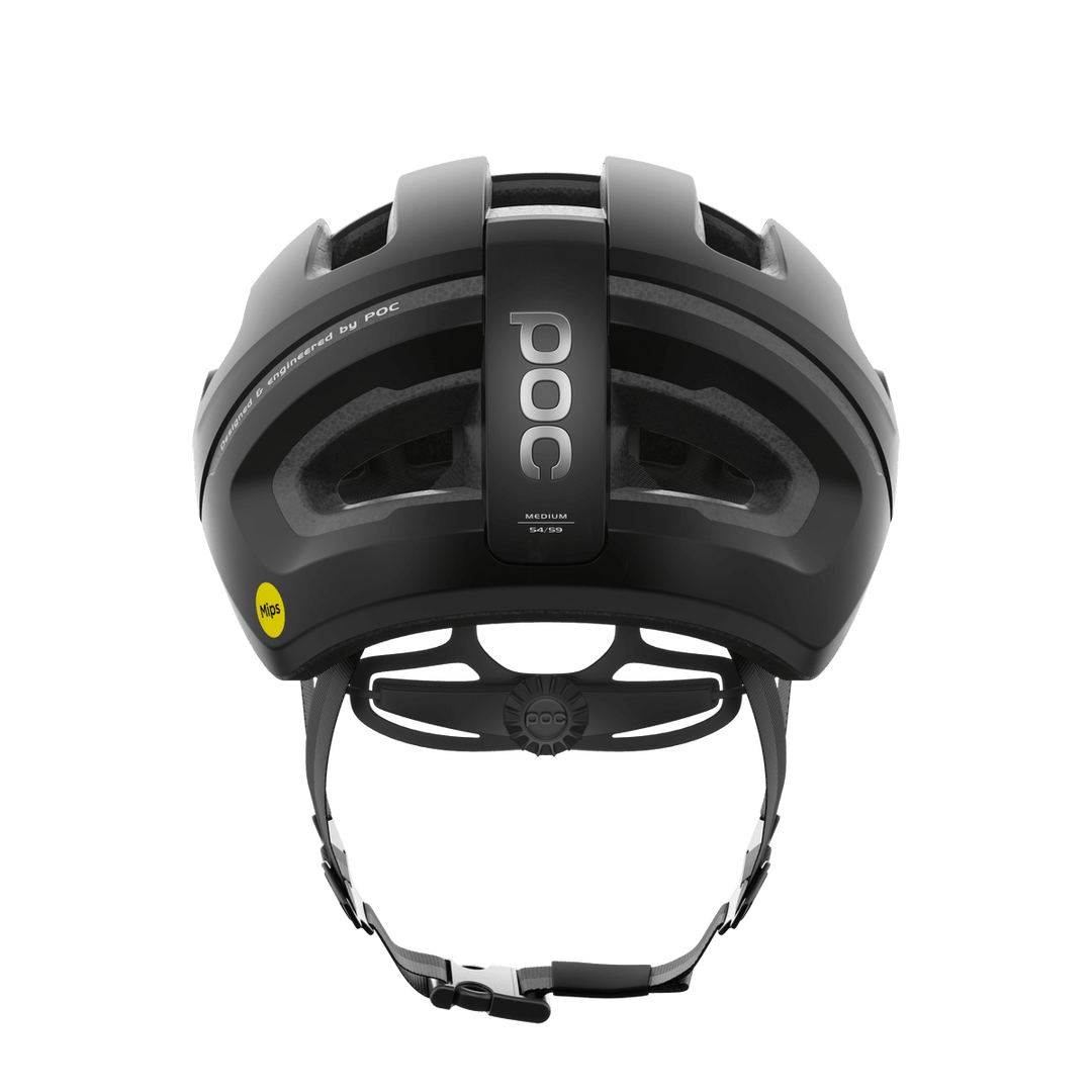 POC Omne Air Road Cycling Helmet (Uranium Black Matt) - BUMSONTHESADDLE