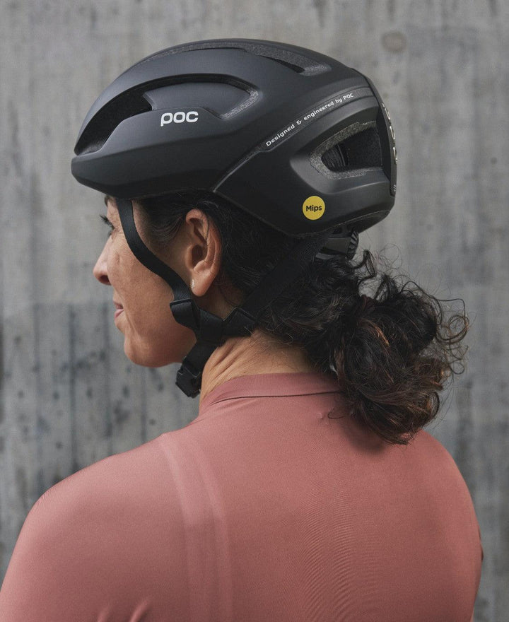 POC Omne Air Road Cycling Helmet (Uranium Black Matt) - BUMSONTHESADDLE