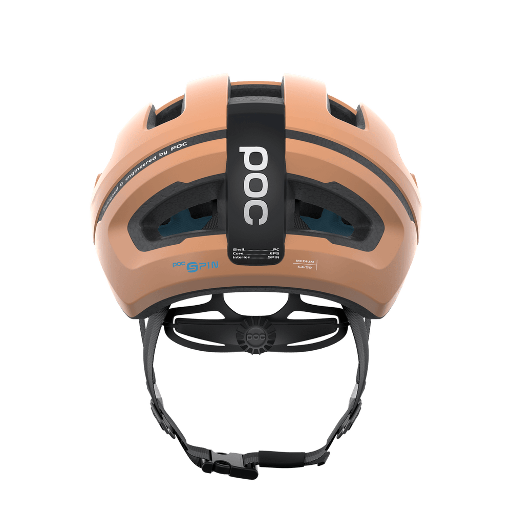POC Omne Air Spin Road Cycling Helmet (Sulfur Yellow Matt) - BUMSONTHESADDLE
