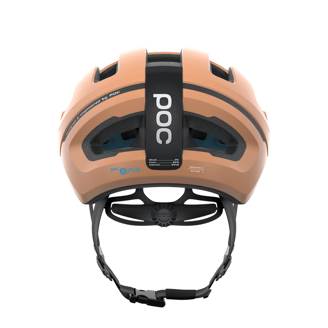 POC Omne Air Spin Road Cycling Helmet (Sulfur Yellow Matt) - BUMSONTHESADDLE