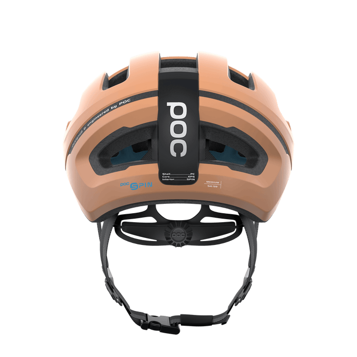 POC Omne Air Spin Road Cycling Helmet (Sulfur Yellow Matt) - BUMSONTHESADDLE