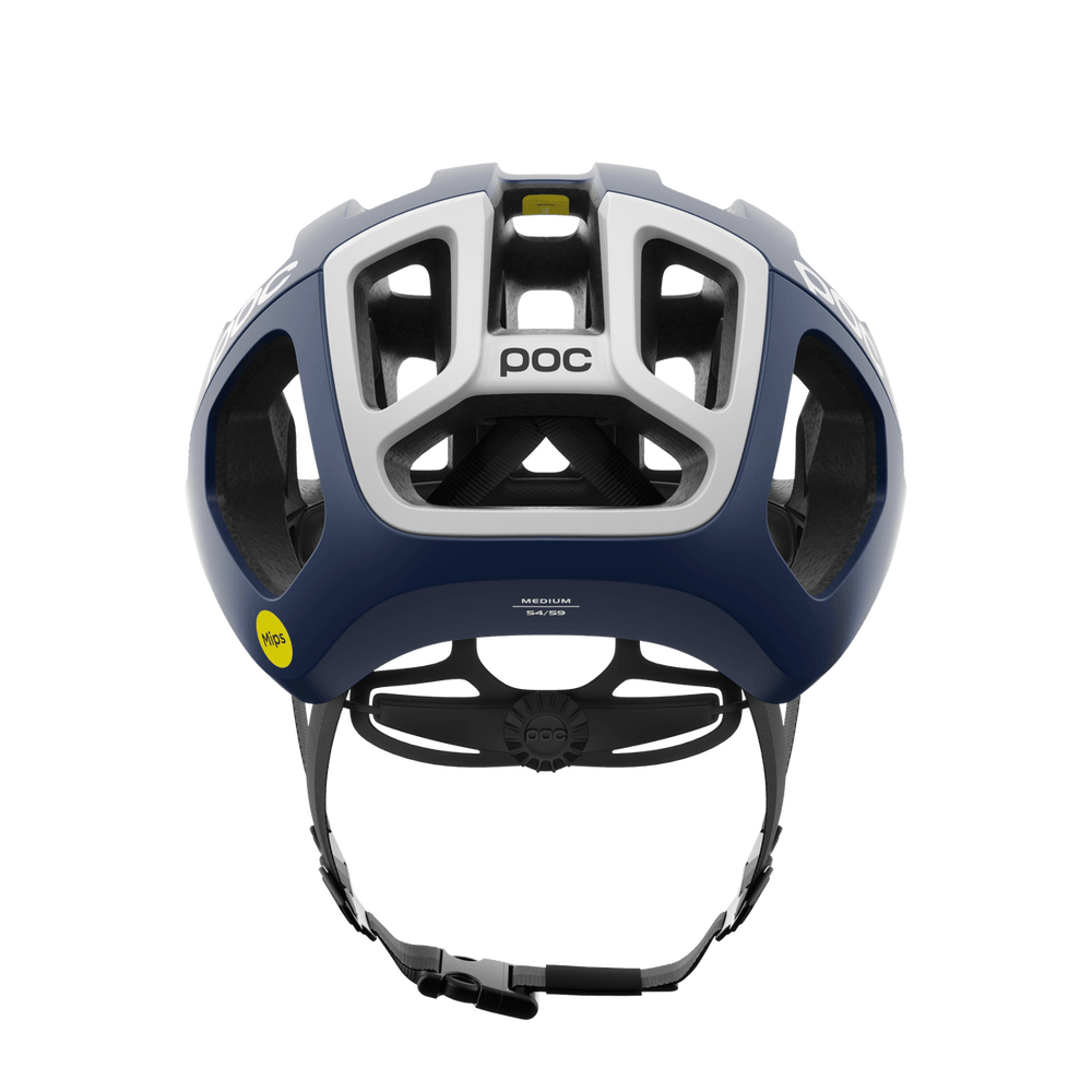 POC Ventral Air Road Cycling Helmet (Lead Blue Matt) - BUMSONTHESADDLE