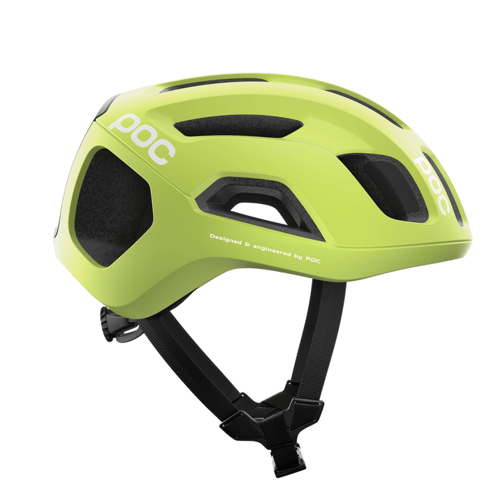 POC Ventral Air Road Cycling Helmet (Lemon Calcite Matt) - BUMSONTHESADDLE