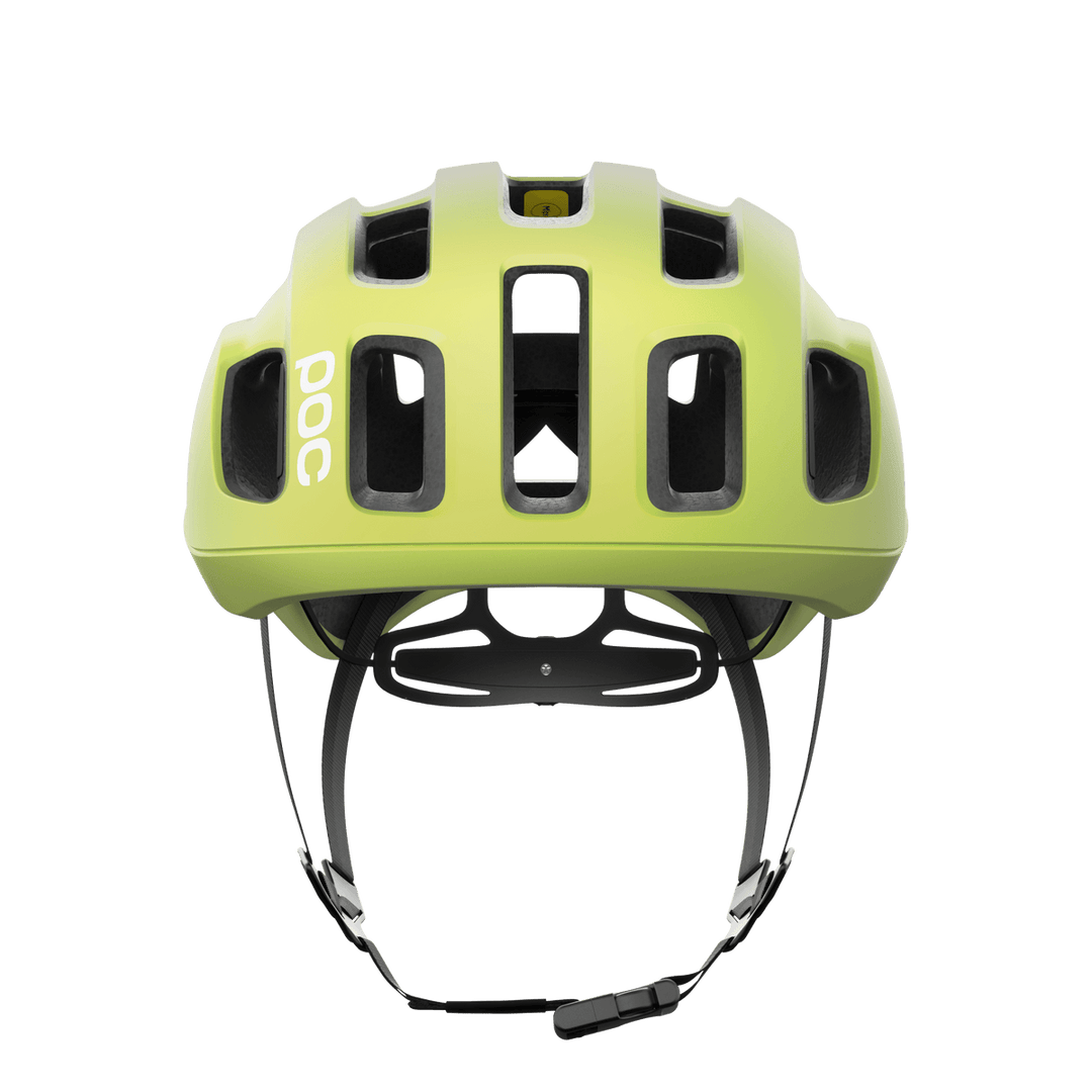 POC Ventral Air Road Cycling Helmet (Lemon Calcite Matt) - BUMSONTHESADDLE