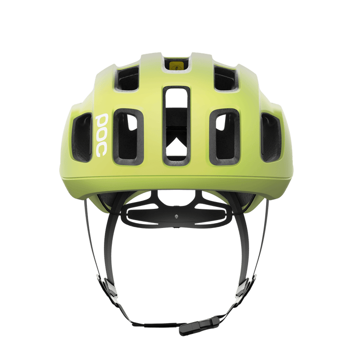 POC Ventral Air Road Cycling Helmet (Lemon Calcite Matt) - BUMSONTHESADDLE