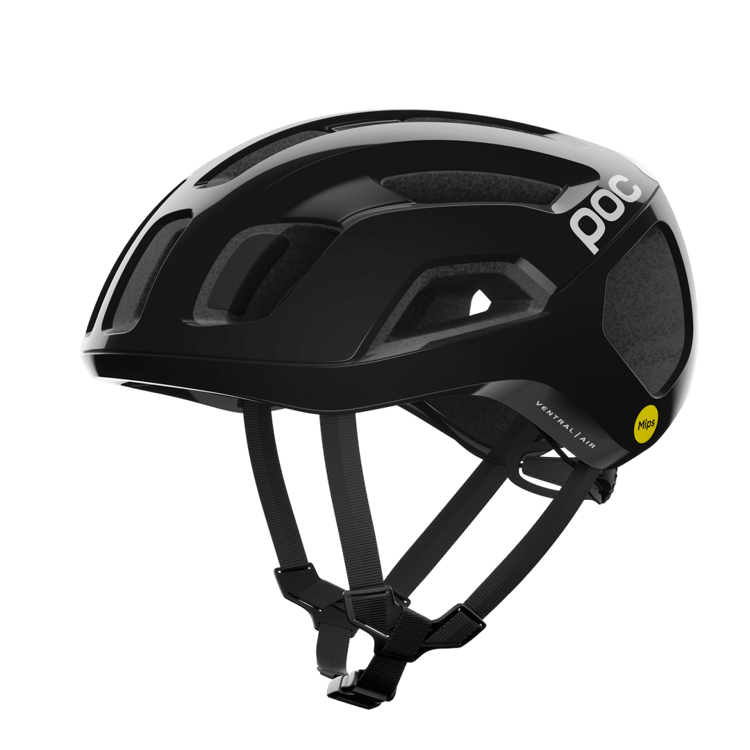 POC Ventral Air Road Cycling Helmet (Uranium Black) - BUMSONTHESADDLE