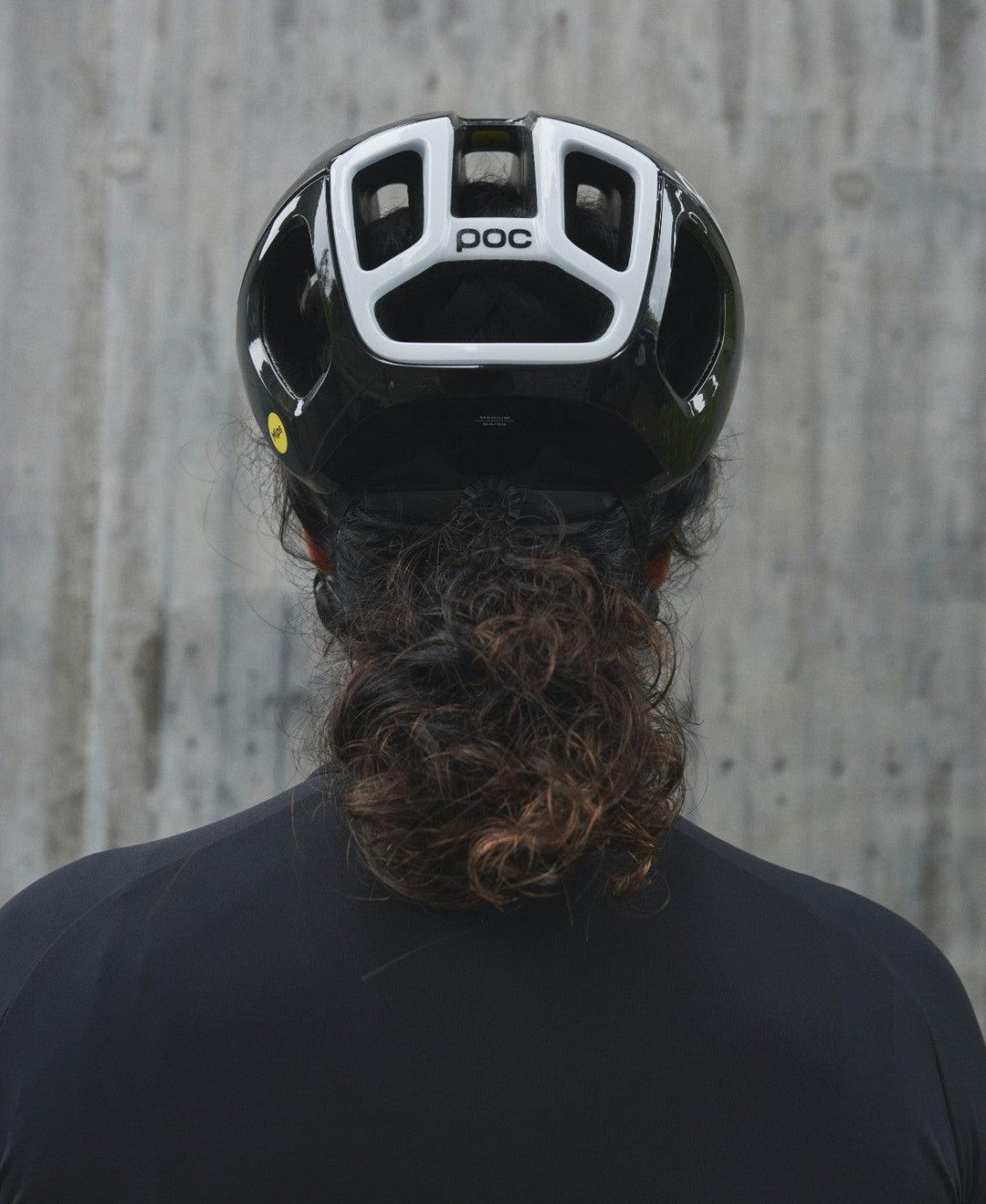 POC Ventral Air Road Cycling Helmet (Uranium Black) - BUMSONTHESADDLE