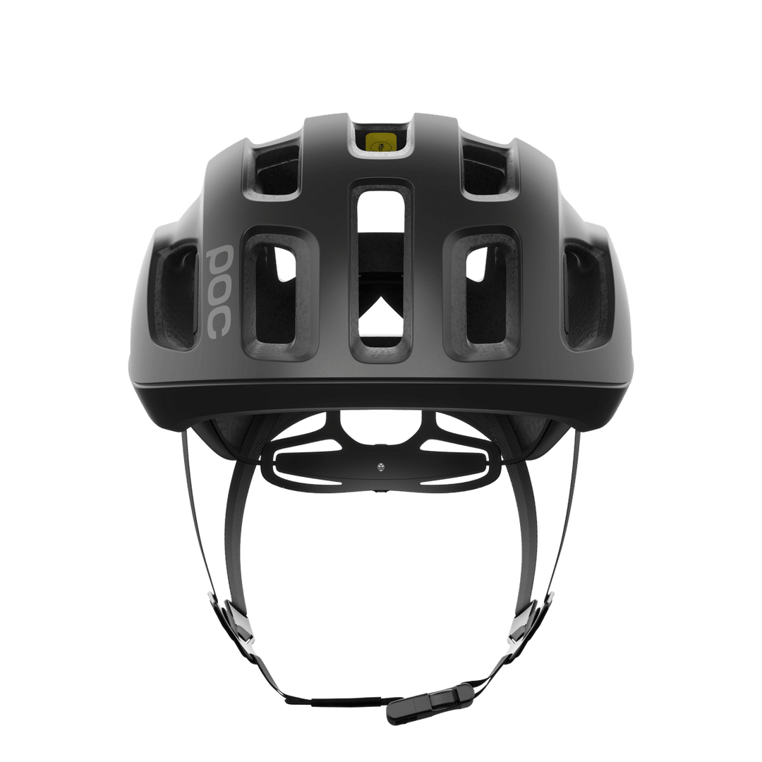 POC Ventral Air Road Cycling Helmet (Uranium Black Matt) - BUMSONTHESADDLE