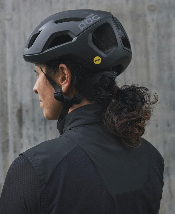 POC Ventral Air Road Cycling Helmet (Uranium Black Matt) - BUMSONTHESADDLE