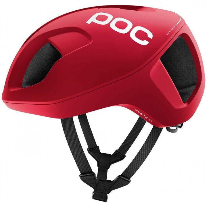 POC Ventral Air Spin Road Cycling Helmet (Prismane Red) - BUMSONTHESADDLE