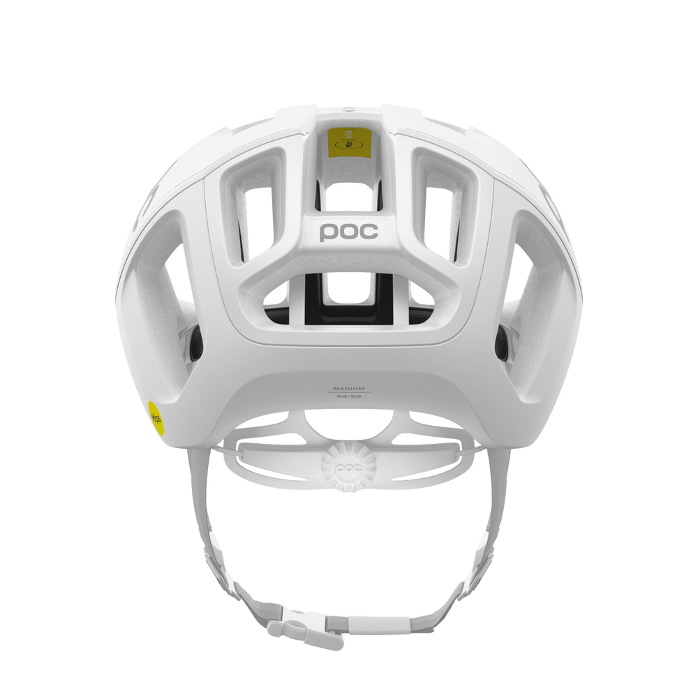 POC Ventral Road Cycling Helmet (Hydrogen White Matt) - BUMSONTHESADDLE