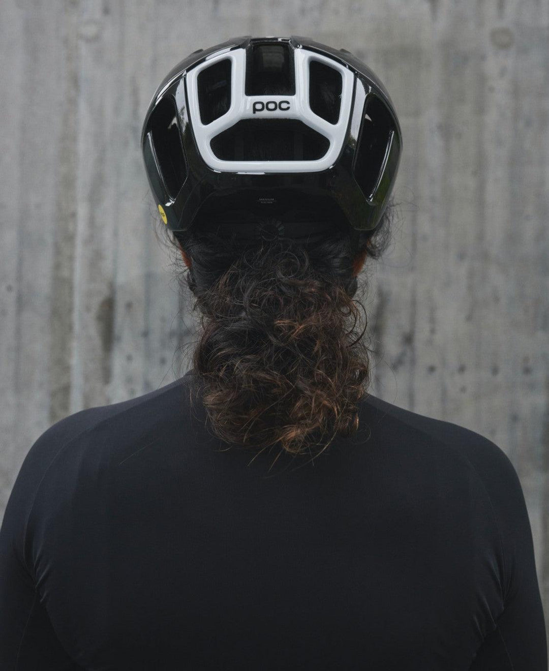 POC Ventral Road Cycling Helmet (Uranium Black) - BUMSONTHESADDLE