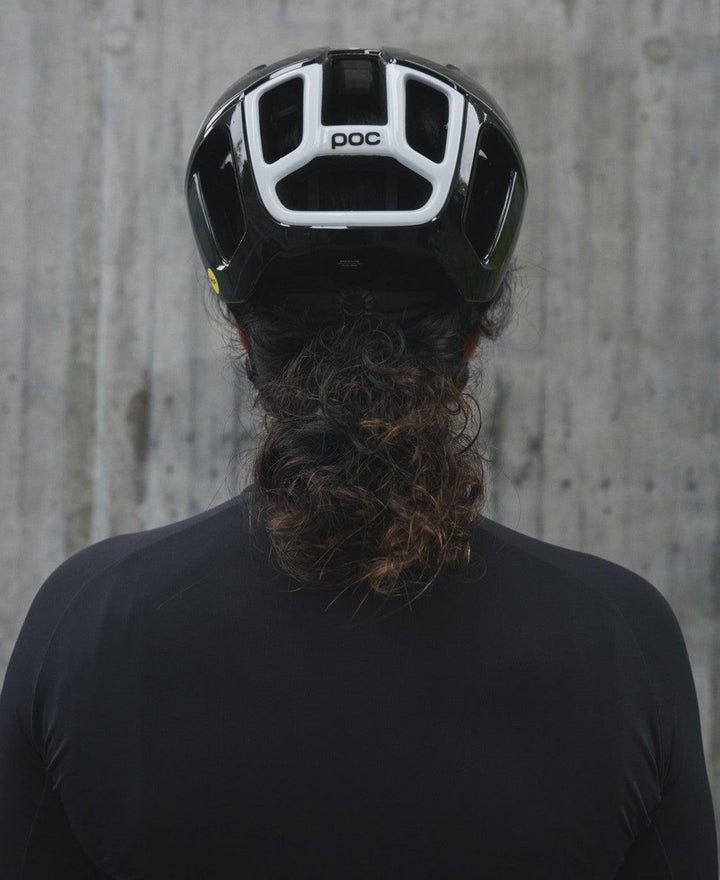 POC Ventral Road Cycling Helmet (Uranium Black) - BUMSONTHESADDLE