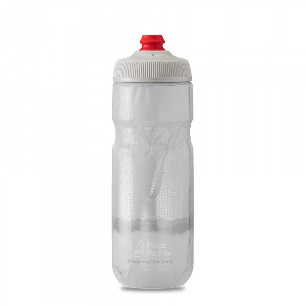 Polar Breakaway Ridge Bottle (White/Silver) - BUMSONTHESADDLE