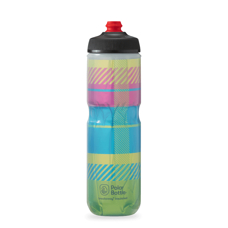 Polar Tartan Bottle (Green/Blue) - BUMSONTHESADDLE